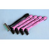 Disposable Men's Rubber Handle Triple-blade Razors