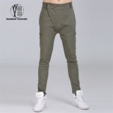 Olive Green Jeans Pants
