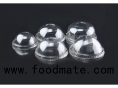 Dome Lid For Plastic Cold Cups With Hole