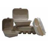 Waterproof Oil-proof 100% Degradable Environmental Molded Pulp Meal Boxes