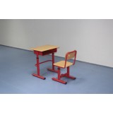 Mold Plate Single Height Adjustable School Desk Chair