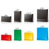 Customizable Plain White Sharp Bottom Paper Bags