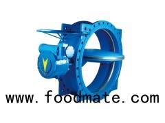 Double Flanged Eccentric Butterfly Valve