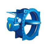 Double Flanged Eccentric Butterfly Valve