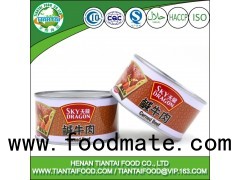 Health food canned corned beef less sodium