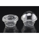 PET Lid for PP Sauce Cup with 0.75 and 1oz Capacity, 0.6g/Piece Weighs