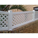 PVC Lattice Fence (FT-L01)