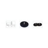 Rubber Coated Pot Magnets