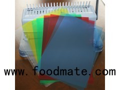Colorful PVC Binding Cover For Note Book