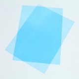 China Transparent Blue PVC Cover