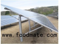 CS Hot-Dip Galvanizing Steel Rammed Pole Ground Solar Mounting