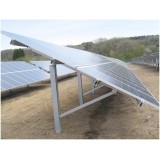 CS Hot-Dip Galvanizing Steel Rammed Pole Ground Solar Mounting