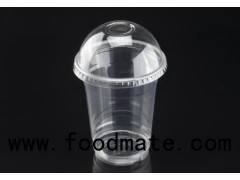 Pet Plastic Cup with Lid