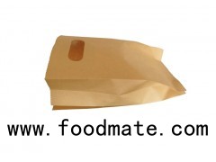 Customizable Brown Kraft Sharp Bottom Hot Food Snack Bread Takeout Paper Bags