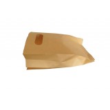 Customizable Brown Kraft Sharp Bottom Hot Food Snack Bread Takeout Paper Bags