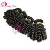 High Quality No Shedding No Tangle Dyeable And Bleachable Natural Color Baby Curly Human Hair Weaves