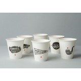 Single wall cold drinking paper cup
