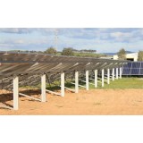 CS Galvanizing /Aluminum Single Pole Ground Solar Support