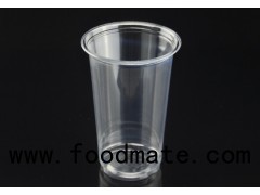 Customizable 16oz 22oz Disposable High Transmittance Cold Drink Ice Cream Fruit Plastic PET Cups Can