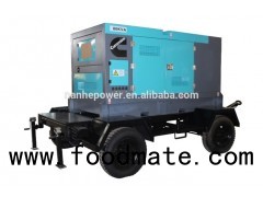 Four Wheel Trailer Diesel Generator Set