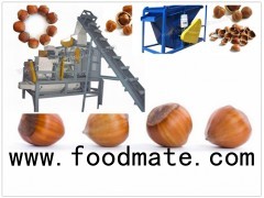 1000 kg/h Hazelnut Shelling & Separating Machine