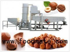 300-500 kg/h Hazelnut Cracking and Shelling Machine