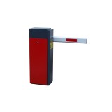 Heavy Duty Intelligent Car Parking Management High Speed Traffic Barrier Gate With LED Strip For Hig