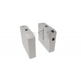 Heavy Duty Automatic Flap Barrier Turnstile For Office Building Access Control