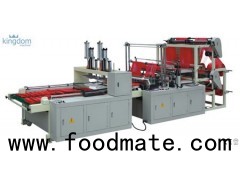 Four Lines T-shirt Bag Making Machine