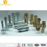 Brass Stainless Steel Male Round Straight Pneumatic Air Hose Fittings