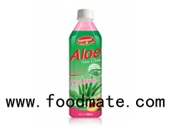 Aloe Vera Juice Drink With Peach Flavour