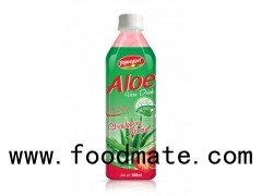 Aloe Vera Juice Drink With Strawberry Flavour