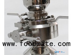 Split butterfly valve, αβ Valve -clean/sterilization in place