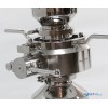 Split butterfly valve, αβ Valve -clean/sterilization in place