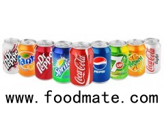 Sprite, Coke, Fanta, Pepsi, Cola 330ml Can