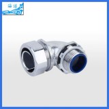 90 Degree Metal Flexible Conduit Connector