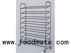 Free Standing Metal Shoes Storage