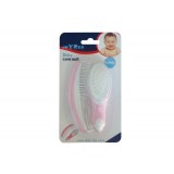 BPA Free Baby Grooming Hair Comb And Brush Set