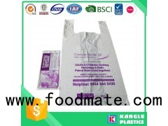 Inner Flat Top Sack Coloured Charity Bag With Printing For Collection Or Sale Or Collection PP Pearl