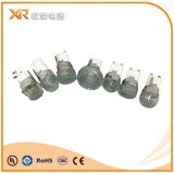 X555-40 E14 Oven Lamp Base, Holder Ceramic Lamp Holder Fittings, With Flat Glass Cover