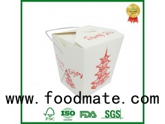 Square Pasta Noodle Box With Or Without Handle Take Out