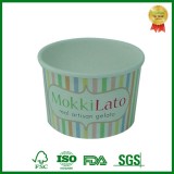 Eco Friendly Takeaway Paper Container With Lid For Ice Cream Packing