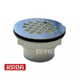 Economic Solvent Weld Shower Drain With Stainless Steel Cover