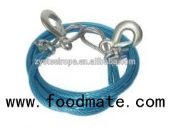 Colort Plastic Steel Wire Rope 6x12