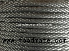 Ungalvanized Steel Wire Rope 6x24