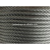 Ungalvanized Steel Wire Rope 6x24