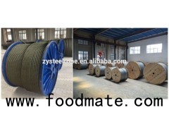 Hot Dip Galvanized Steel Wire Rope 6x24