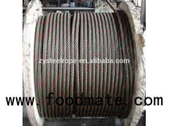 Hot Dip Galvanized Steel Wire Rope 6x37