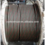 Hot Dip Galvanized Steel Wire Rope 6x37