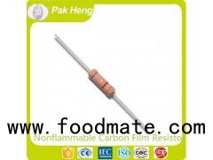 5 Ohm Axial Lead Nonflammable Carbon Film Fixed Resistors With 10% Resistance Tolerance